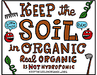 Keep the soil in organic